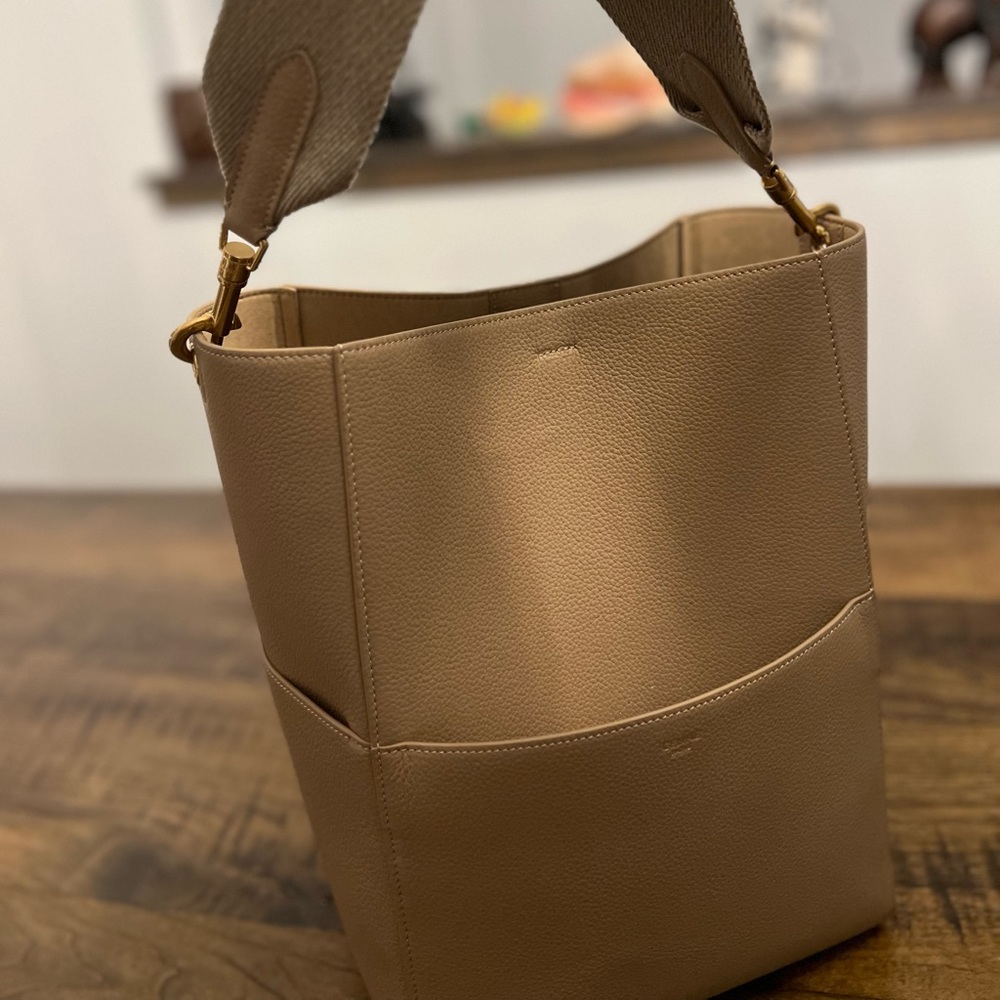Celine Sangle shoulder bucket bag brand new authentic